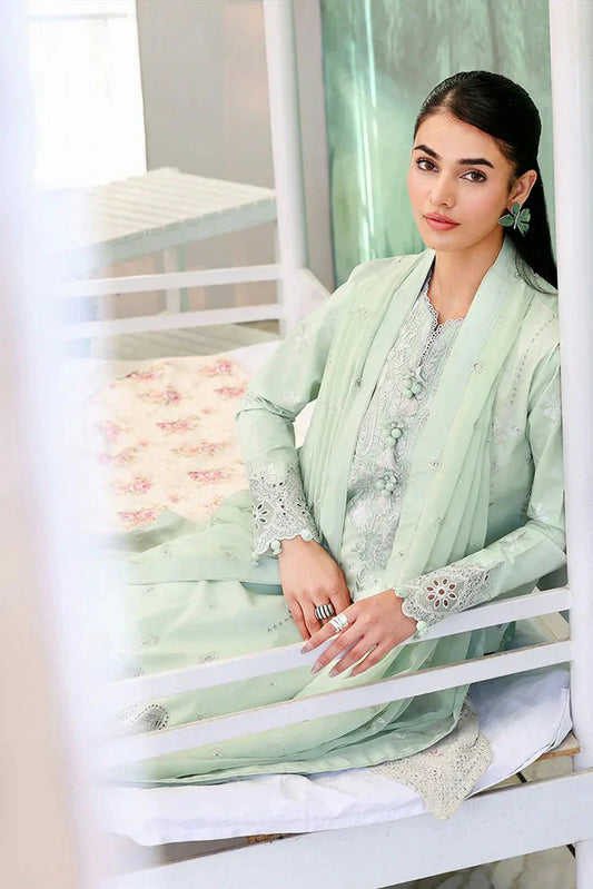 Roheenaz - Veil of Summer Luxury Lawn - 07 Serene Dusk - Unstitched