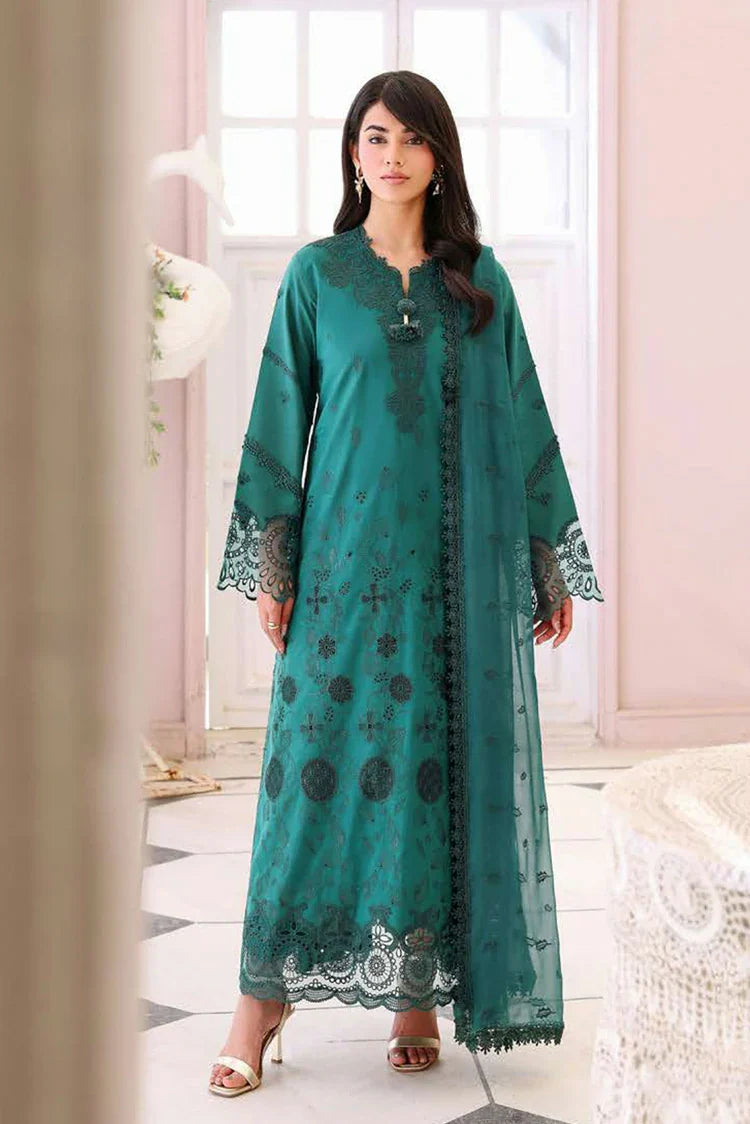 Roheenaz - Veil of Summer Luxury Lawn - 09 Whispered Veil - Unstitched