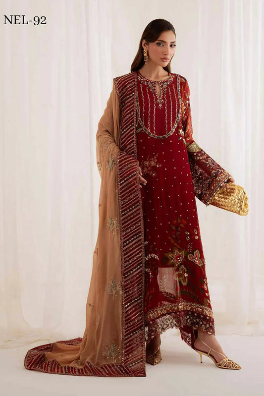 Nureh - Omara Festive Eid Edition Vol 1 - NEL-92 - Unstitched