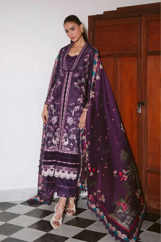 Ayzel - Serein Eid Kari - ISALUNE-1172 - Unstitched