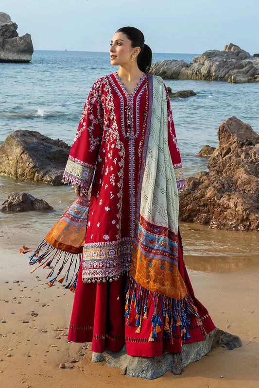 Sadaf Fawad Khan - Siraa Luxury Lawn Eid Edit - 03 Aatish - Unstitched