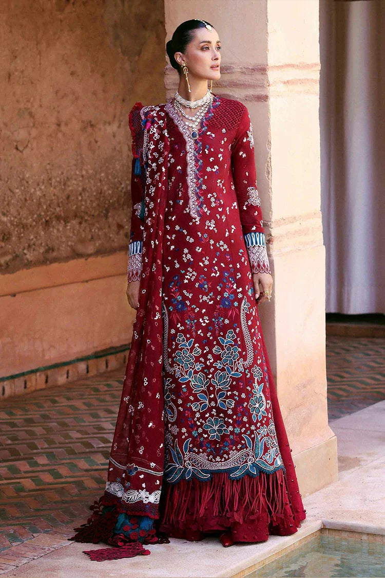 Republic Womenswear - Reine Luxury Eid Lawn - SL1-26-D7A-Eden - Unstitched