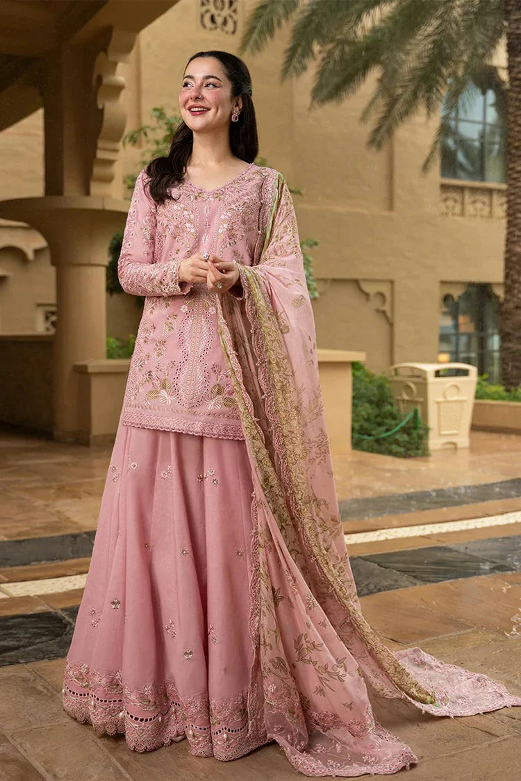 Faiza Saqlain - Aya Luxury Lawn - AY-05-Asja - Unstitched