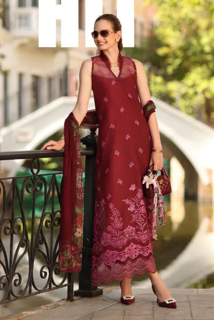 Noor by Saadia Asad - Noor Eid Luxe Printskhaas - Design 1A - Unstitched