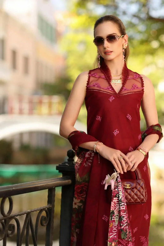 Noor by Saadia Asad - Noor Eid Luxe Printskhaas - Design 1A - Unstitched
