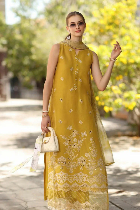 Noor by Saadia Asad - Noor Eid Luxe Printskhaas - Design 1B - Unstitched