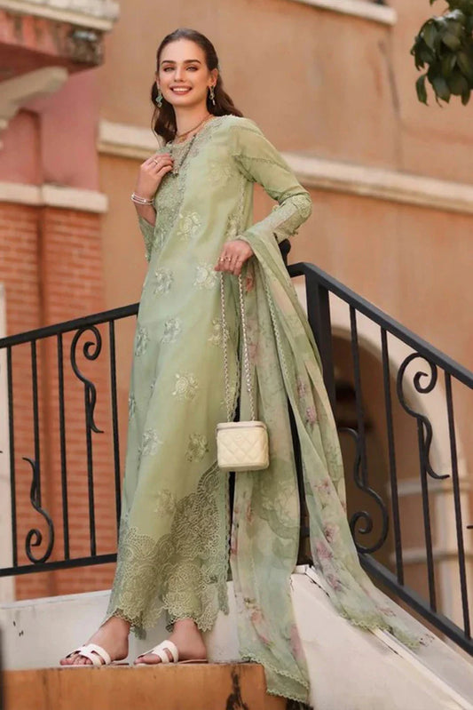 Noor by Saadia Asad - Noor Eid Luxe Printskhaas - Design 2A - Unstitched