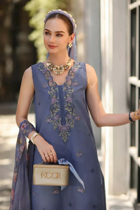 Noor by Saadia Asad - Noor Eid Luxe Printskhaas - Design 3B - Unstitched