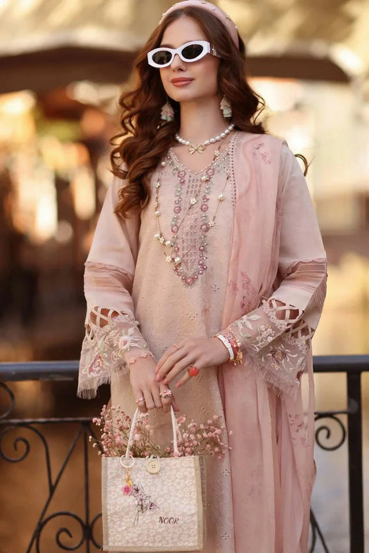 Noor by Saadia Asad - Noor Eid Luxe Printskhaas - Design 6B - Unstitched