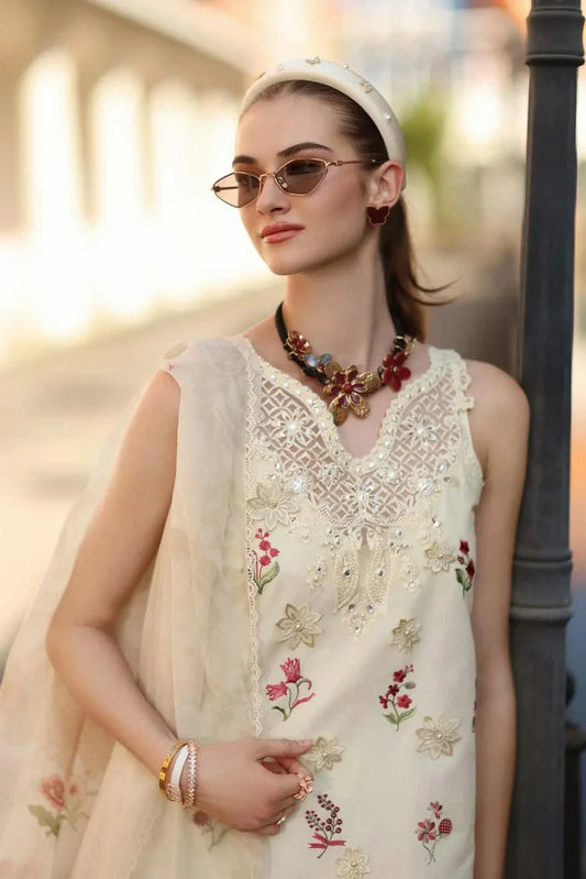 Noor by Saadia Asad - Noor Eid Luxe Printskhaas - Design 8A - Unstitched