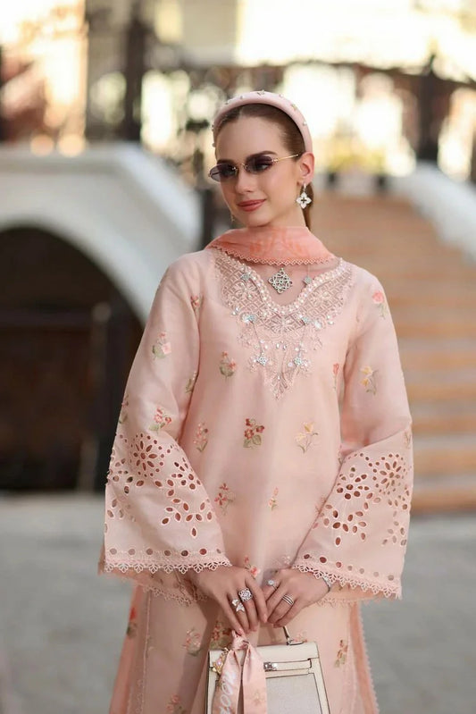 Noor by Saadia Asad - Noor Eid Luxe Printskhaas - Design 8B - Unstitched