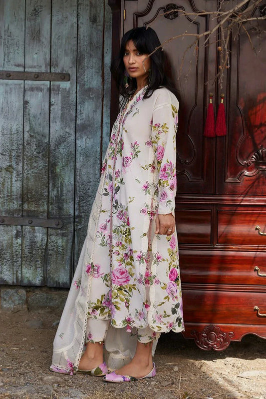 Zaha - Meili Festive Lawn - F?N YÌ ?? (ZL26-11 B) - Unstitched