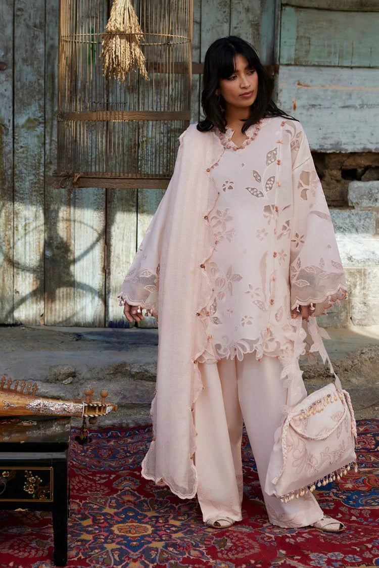 Zaha - Meili Festive Lawn - TÁO RÓU ?? (ZL26-14 A) - Unstitched