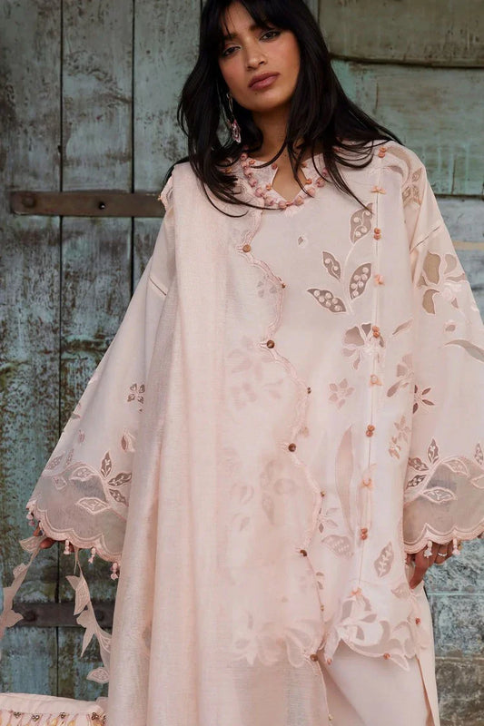 Zaha - Meili Festive Lawn - TÁO RÓU ?? (ZL26-14 A) - Unstitched