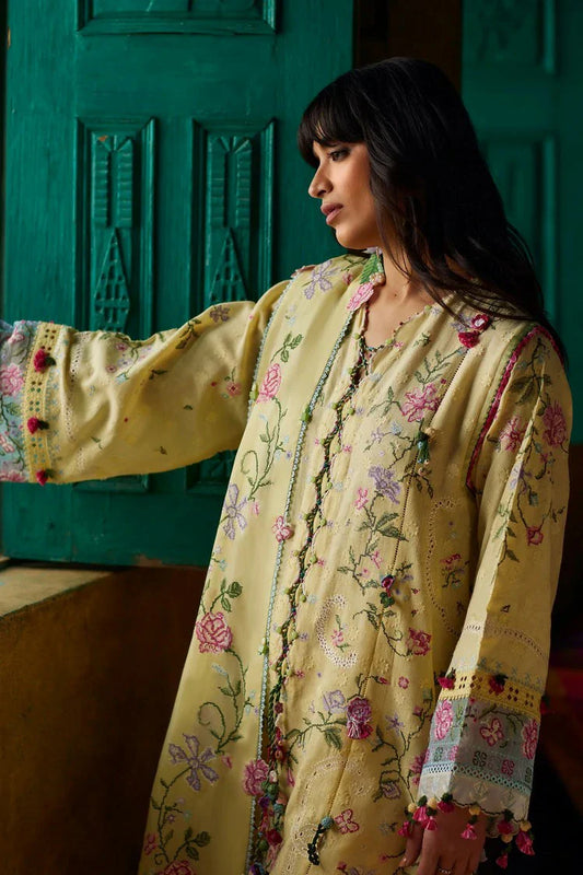 Zaha - Meili Festive Lawn - HU? YÙN ?? (ZL26-03 B) - Unstitched