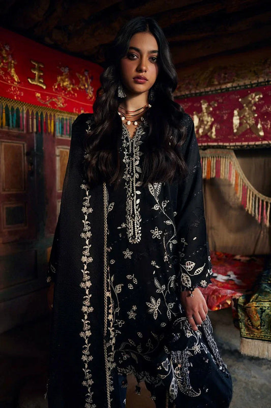 Zaha - Meili Festive Lawn - MEI ? (ZL26-05 B) - Unstitched