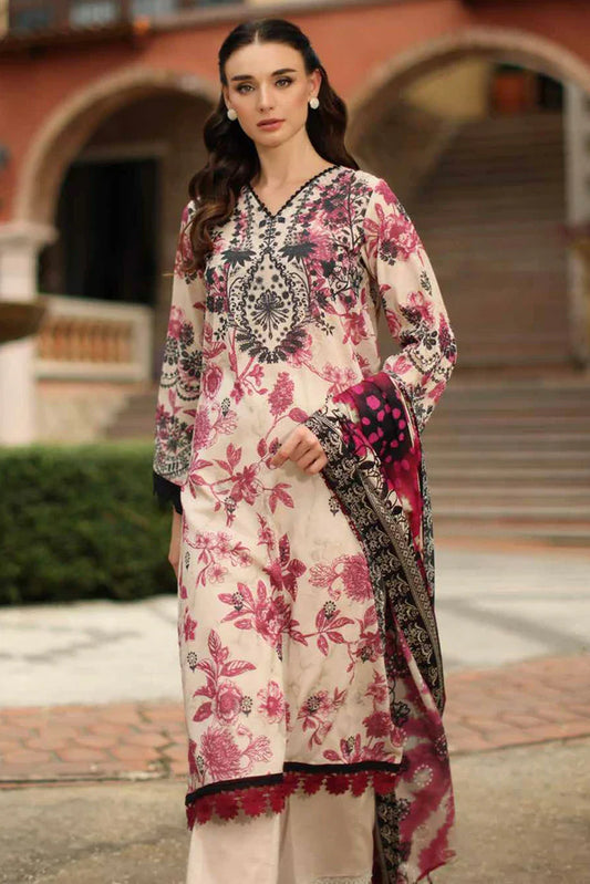 Nureh - Signature Prints Printed Lawn Zari Collection Vol 2 - SP-205 - Unstitched