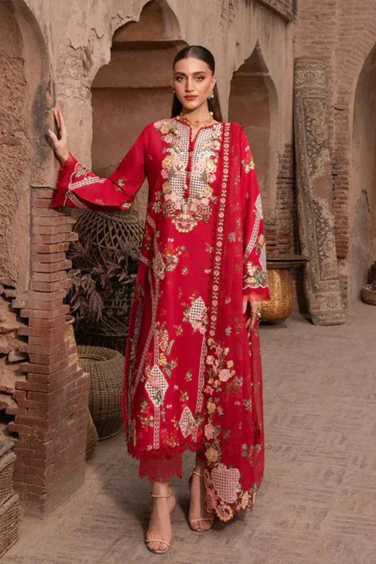 Saira Shakira - Breeze Luxury Lawn Collection - ROSE-6-A - Unstitched
