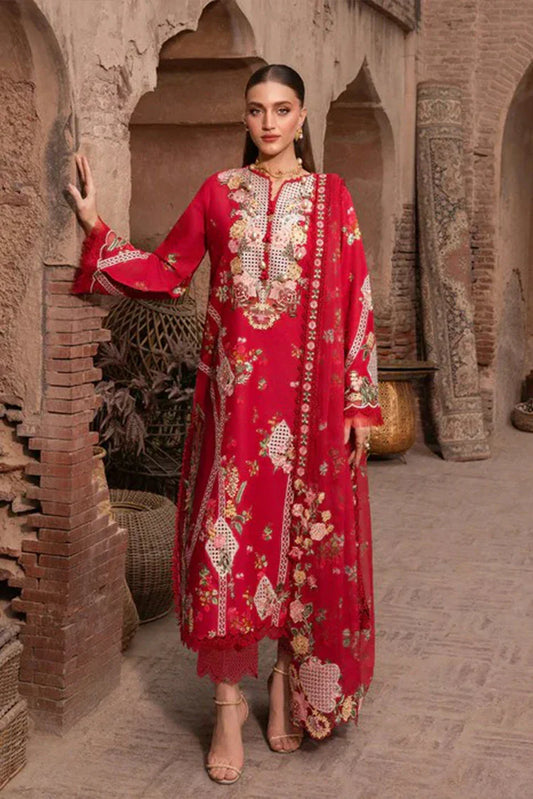 Saira Shakira - Breeze Luxury Lawn Collection - ROSE-6-A - Unstitched