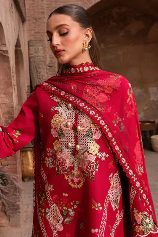 Saira Shakira - Breeze Luxury Lawn Collection - ROSE-6-A - Unstitched