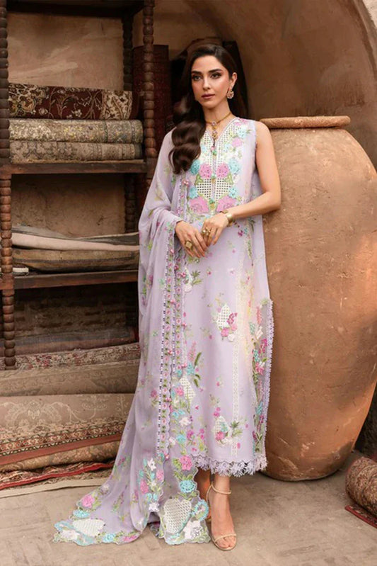 Saira Shakira - Breeze Luxury Lawn Collection - ROSE-6-B - Unstitched