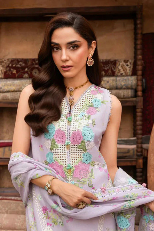 Saira Shakira - Breeze Luxury Lawn Collection - ROSE-6-B - Unstitched