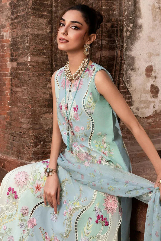 Saira Shakira - Breeze Luxury Lawn Collection - FAYE-7-B - Unstitched