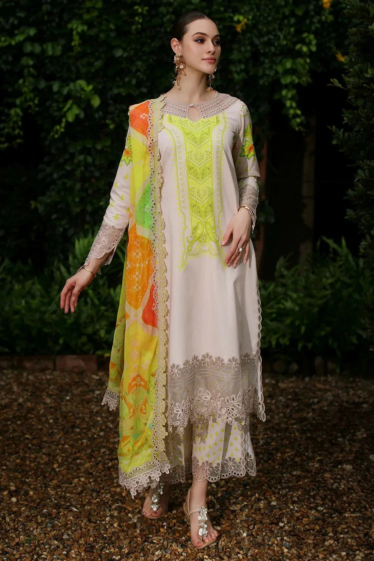 Charizma - Rang E Bahar (Black & White Edition) Embroidered Printed Lawn Collection - CRB5-03A - Unstitched