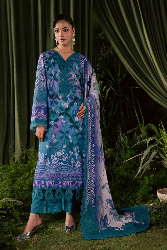 Nureh - Daily Delights Embroidered And Printed Lawn Collection Vol 1 - DD-29 - Unstitched