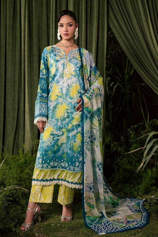 Nureh - Daily Delights Embroidered And Printed Lawn Collection Vol 1 - DD-31 - Unstitched