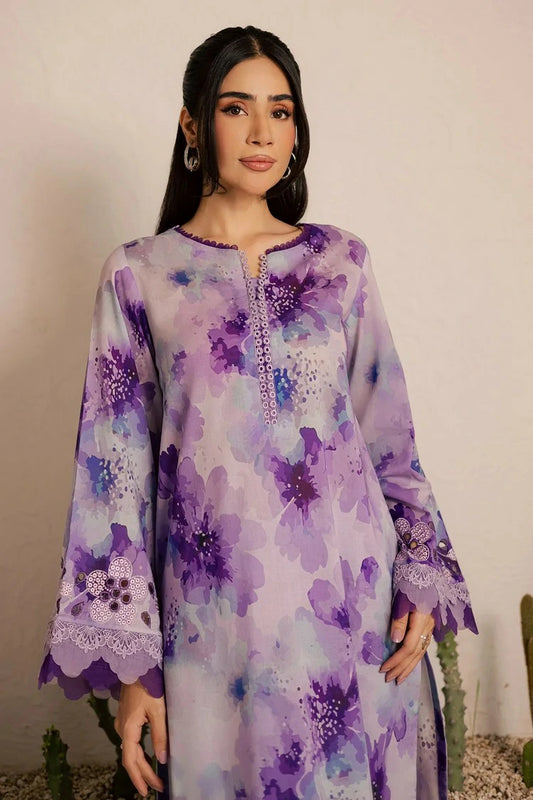 Nureh - Ballerina Embroidered Chikankari 2 Piece Collection Vol 2 - NU2-202 - Unstitched