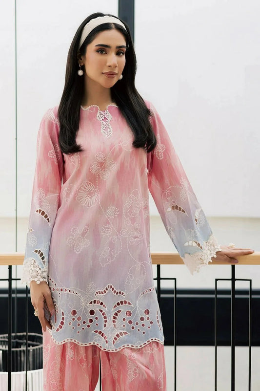 Nureh - Ballerina Embroidered Chikankari 2 Piece Collection Vol 2 - NU2-203 - Unstitched