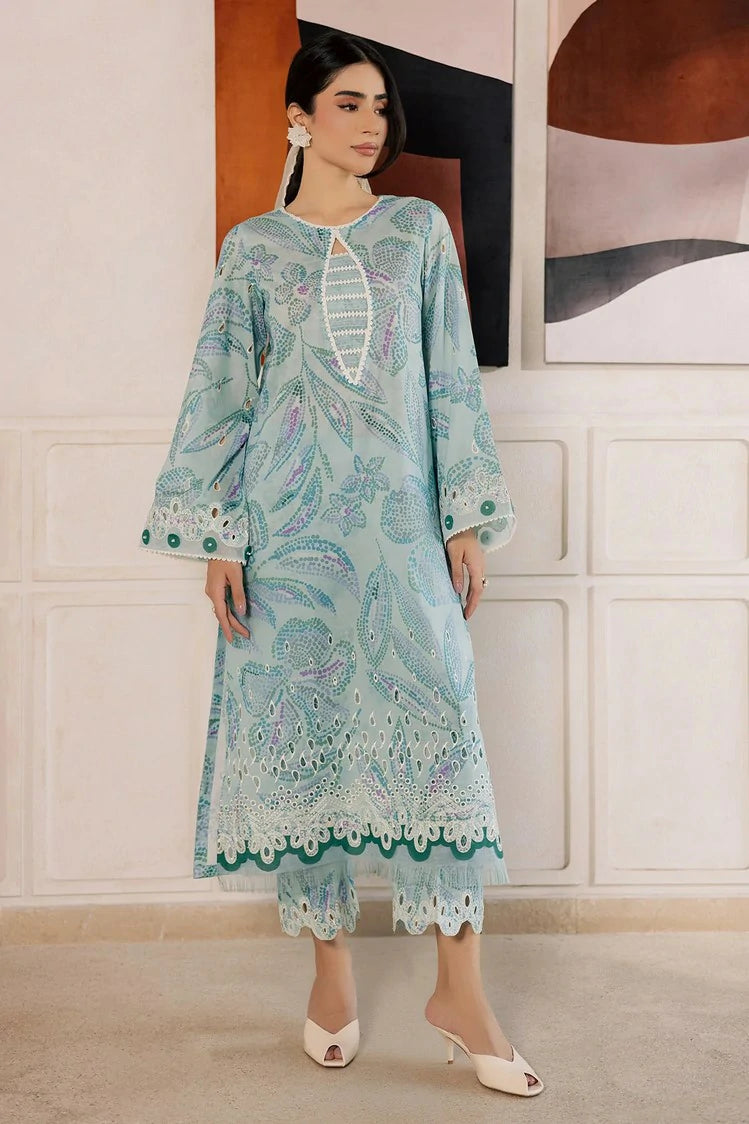 Nureh - Ballerina Embroidered Chikankari 2 Piece Collection Vol 2 - NU2-204 - Unstitched
