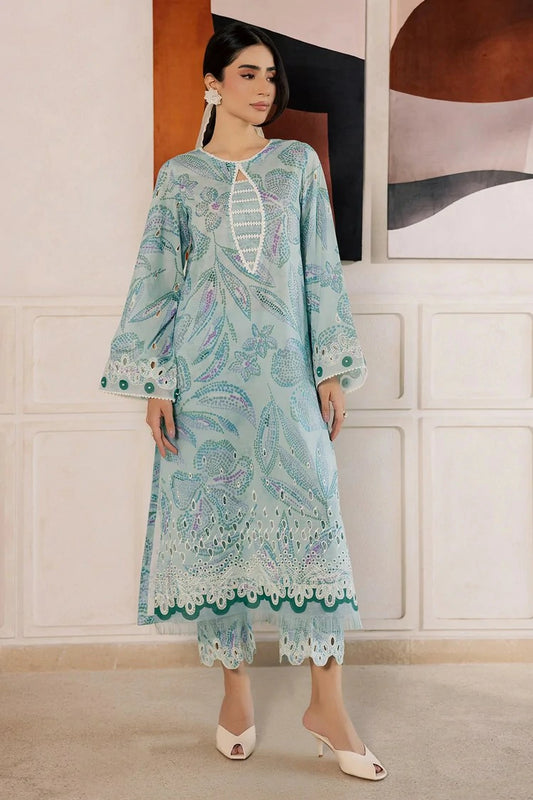 Nureh - Ballerina Embroidered Chikankari 2 Piece Collection Vol 2 - NU2-204 - Unstitched