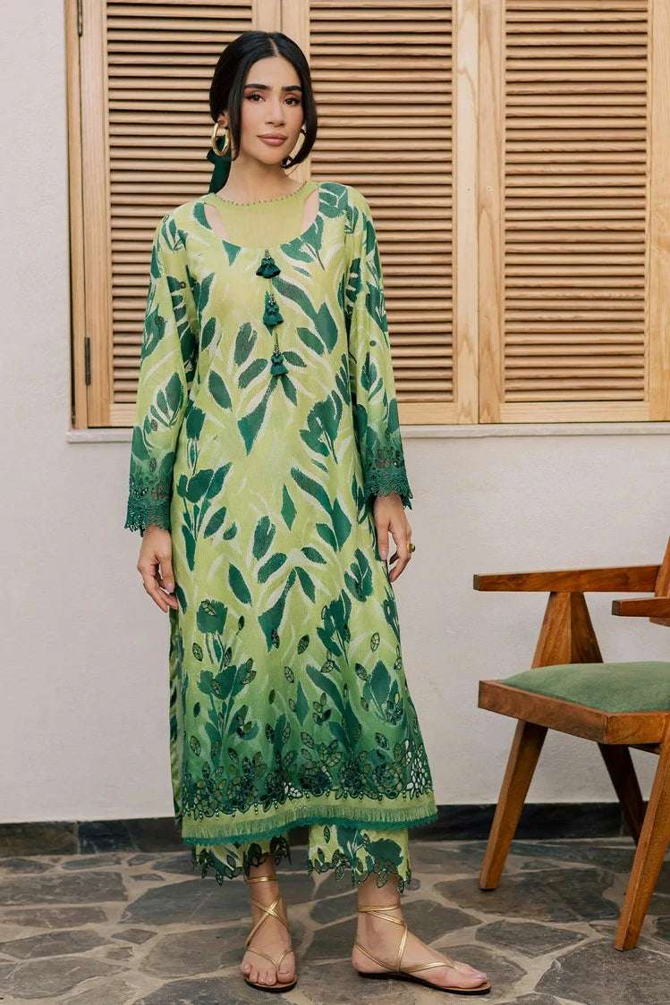 Nureh - Ballerina Embroidered Chikankari 2 Piece Collection Vol 2 - NU2-205 - Unstitched