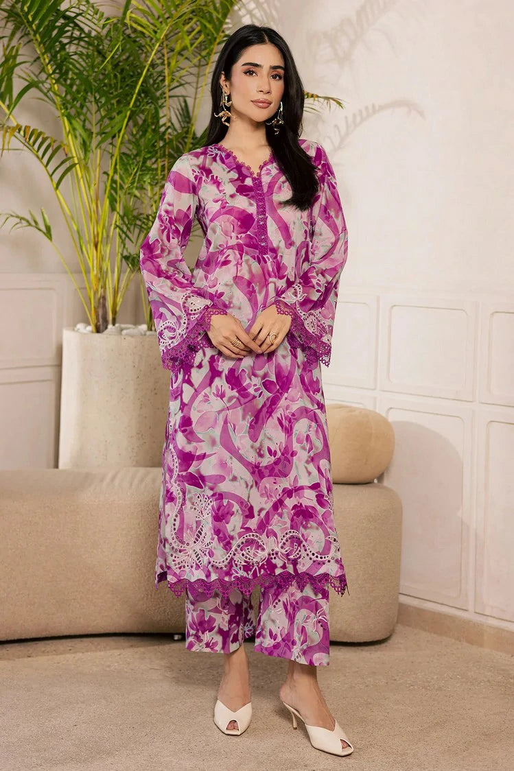 Nureh - Ballerina Embroidered Chikankari 2 Piece Collection Vol 2 - NU2-206 - Unstitched
