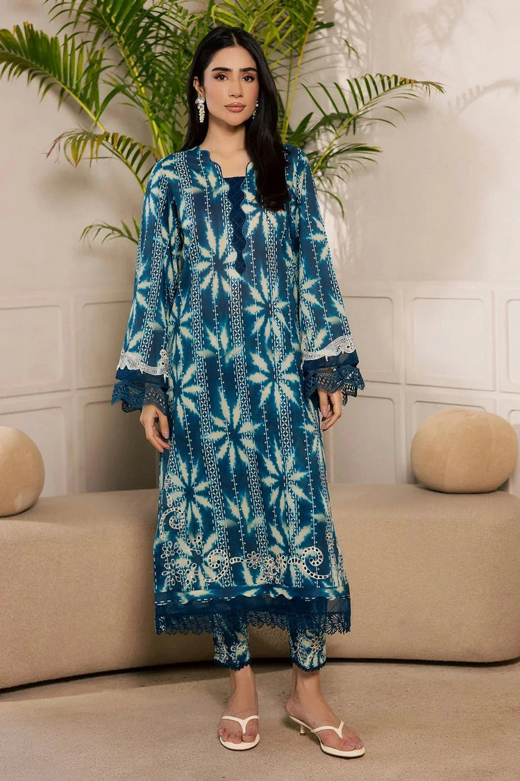Nureh - Ballerina Embroidered Chikankari 2 Piece Collection Vol 2 - NU2-207 - Unstitched