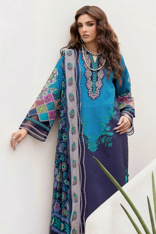 Charizma - Andaaz Embroidered Lawn Collection Vol 1 - AN-03 - Unstitched