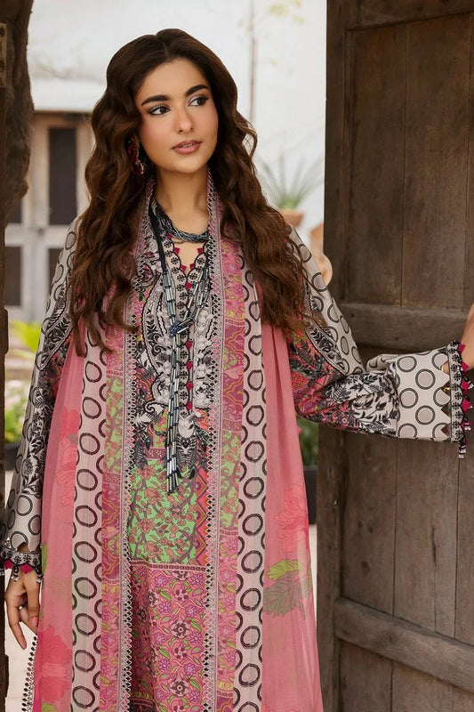 Charizma - Andaaz Embroidered Lawn Collection Vol 1 - AN-04 - Unstitched