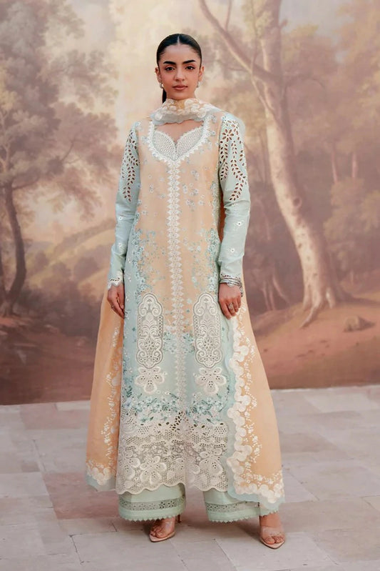 Afrozeh - Sunspell Embroidered Lawn Collection - 1205-Velyra - Unstitched