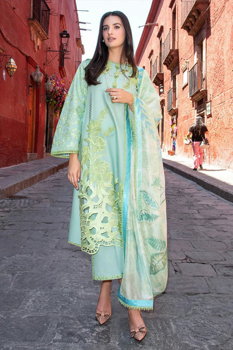 Mushq - Hemline Odyssey Lawn Collection - 10U-Paloma - Unstitched