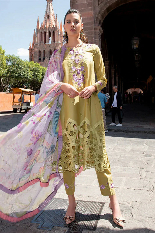 Mushq - Hemline Odyssey Lawn Collection - 04U-Aranza - Unstitched