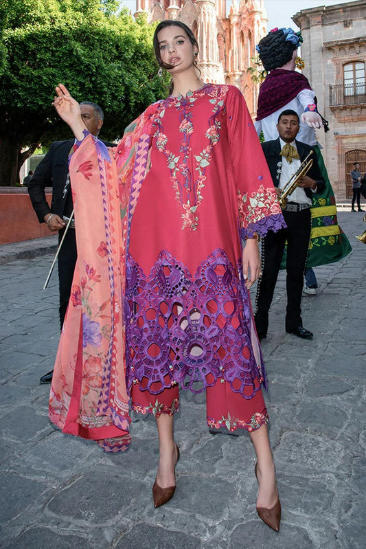 Mushq - Hemline Odyssey Lawn Collection - 07U-Nicolas - Unstitched