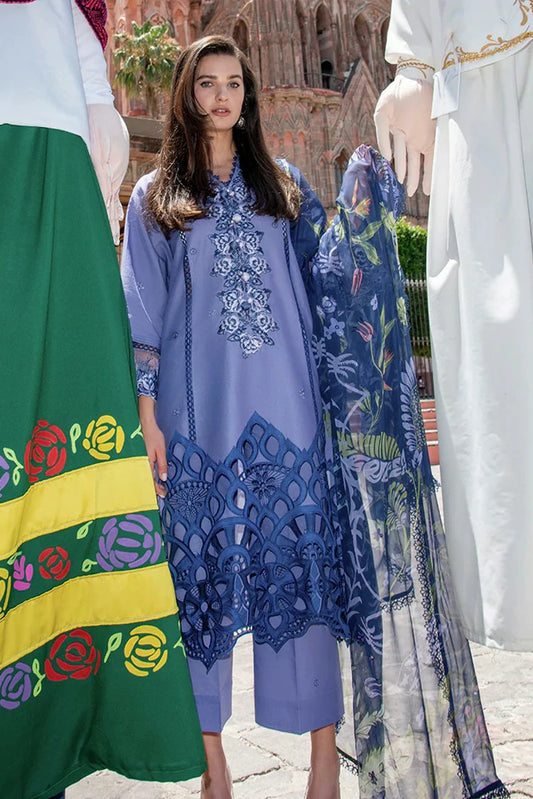 Mushq - Hemline Odyssey Lawn Collection - 08U-Juana - Unstitched