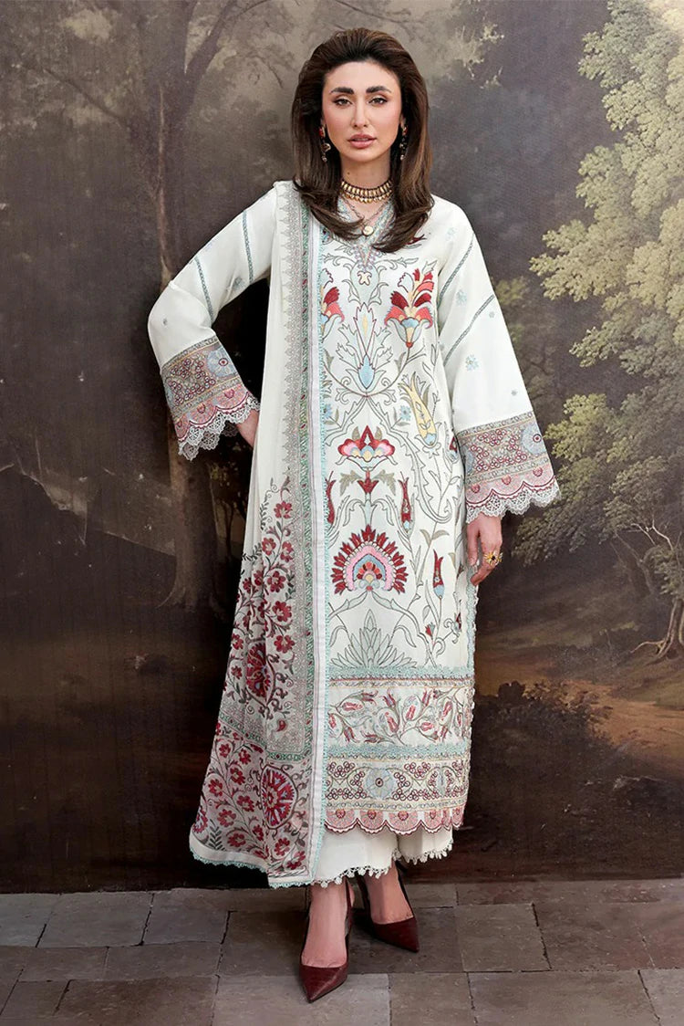 Roheenaz - Floral Reverie Embroidered Edit - 11-Lunar Glow - Unstitched