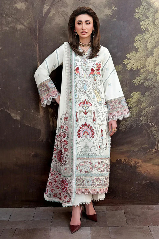 Roheenaz - Floral Reverie Embroidered Edit - 11-Lunar Glow - Unstitched