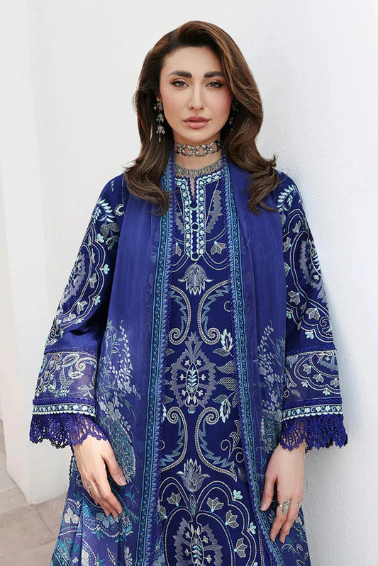 Roheenaz - Floral Reverie Embroidered Edit - 12-Daylight Charm - Unstitched