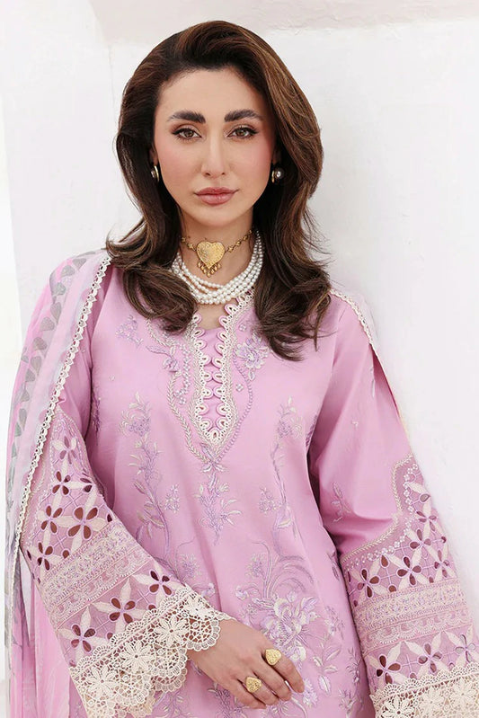 Roheenaz - Floral Reverie Embroidered Edit - 04-Pastel Dream - Unstitched