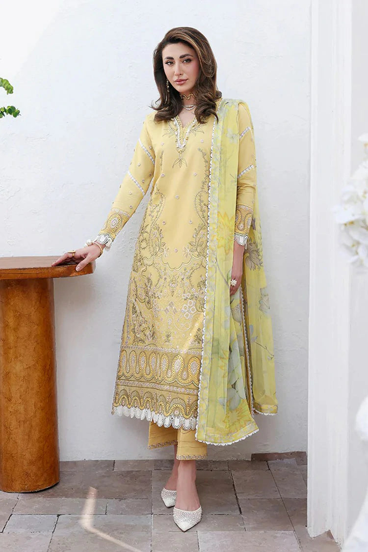 Roheenaz - Floral Reverie Embroidered Edit - 07-Summer Glow - Unstitched