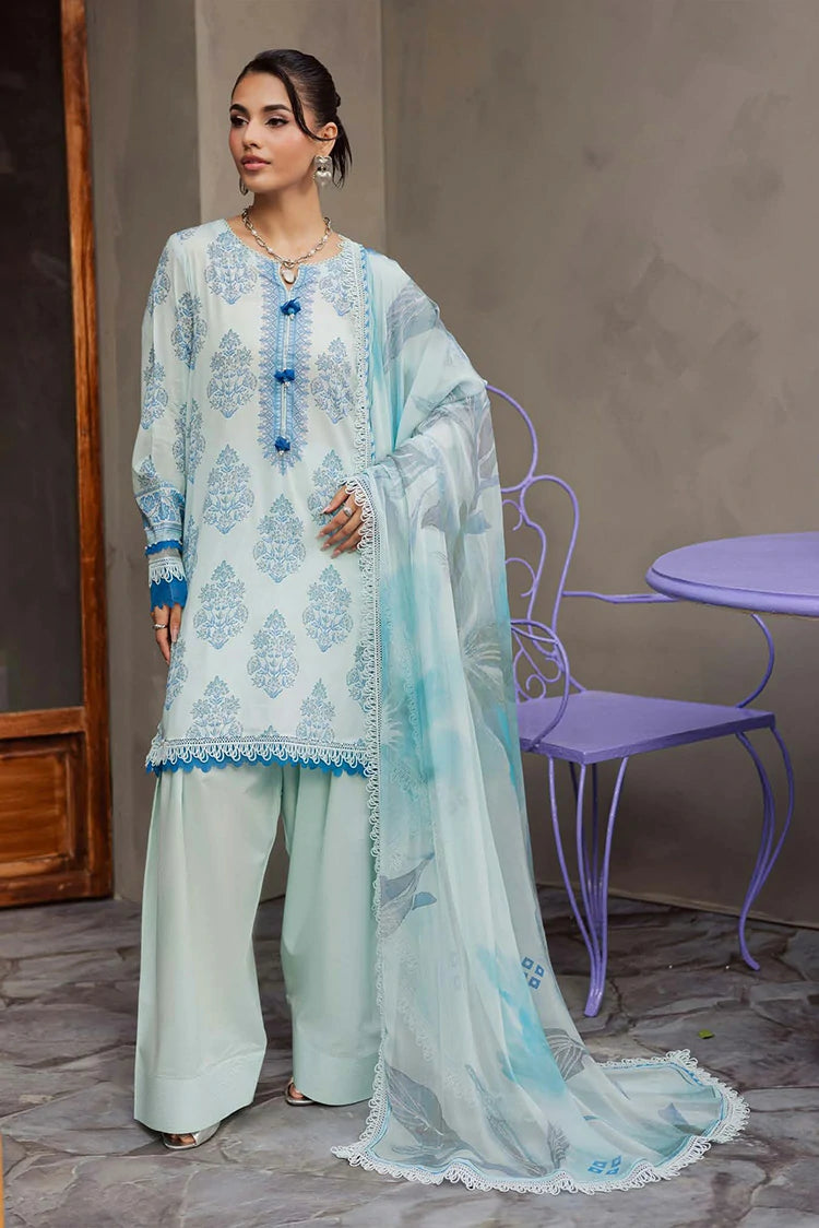Nureh - Signature Prints Printed Lawn Collection Vol 1 - SP-158 - Unstitched